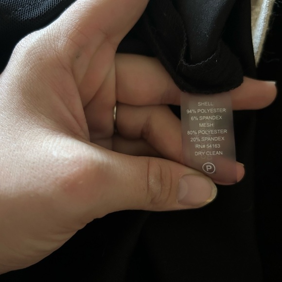 NWT Calvin Klein Classic Little Black Midi Dress Sz 2 LBD Cocktail Formal - Picture 10 of 13